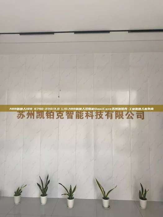 ABB機器人IRB 6740-230/3.0 LID,ABB機器人控制柜OmniCore蘇州凱鉑克-工業(yè)機器人服務商